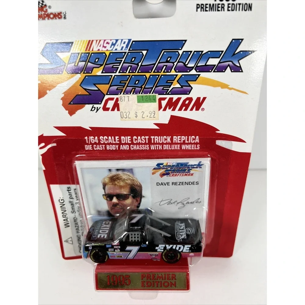 NOS 1995‎ Racing Champions NASCAR Super Truck Series #7 Dave Rezendes 1:64 (2)